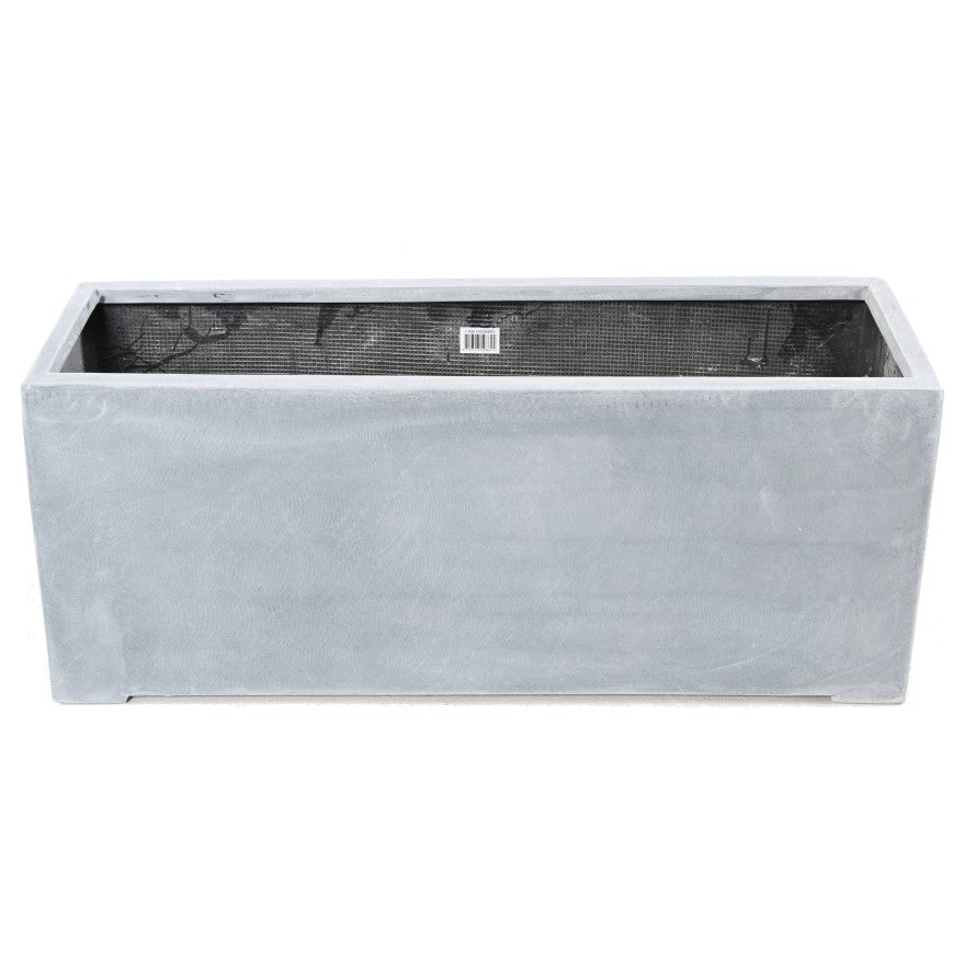 Правоъгълна саксия от фиброкамък