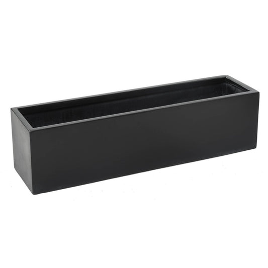 Правоъгълна саксия от фиброкамък